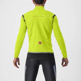 CASTELLI Cyklistická zateplená bunda - PERFETTO ROS 2 - žltá