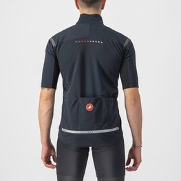 CASTELLI Cyklistický dres s krátkym rukávom - GABBA ROS 2 - antracitová