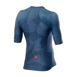 CASTELLI Cyklistický dres s krátkym rukávom - CLIMBER'S 3.0 - modrá