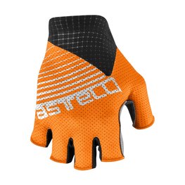 CASTELLI Cyklistické rukavice krátkoprsté - COMPETIZIONE - oranžová