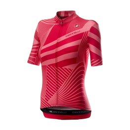 CASTELLI Cyklistický dres s krátkym rukávom - SUBLIME LADY - ružová