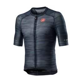 CASTELLI Cyklistický dres s krátkym rukávom - CLIMBER'S 3.0 SL JRS - modrá