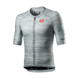 CASTELLI Cyklistický dres s krátkym rukávom - CLIMBER'S 3.0 SL JRS - šedá