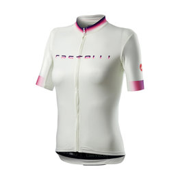 CASTELLI Cyklistický dres s krátkym rukávom - GRADIENT LADY - ivory