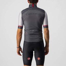 CASTELLI Cyklistická vesta - ARIA - šedá