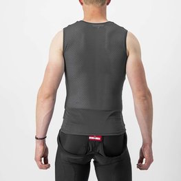 CASTELLI Cyklistické tričko bez rukávov - PRO MESH 2.0 - čierna