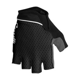 CASTELLI Cyklistické rukavice krátkoprsté - ROUBAIX W GEL LADY - čierna