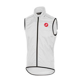 CASTELLI Cyklistická vesta - SQUADRA - biela