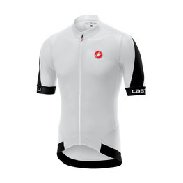 CASTELLI Cyklistický dres s krátkym rukávom - VOLATA 2.0 - čierna/biela