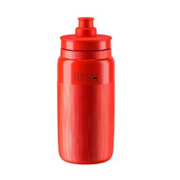 ELITE Cyklistická fľaša na vodu - FLY TEX 550 ml - červená