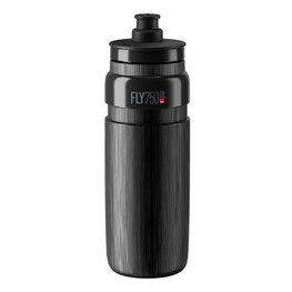 ELITE Cyklistická fľaša na vodu - FLY TEX 750 ml - čierna