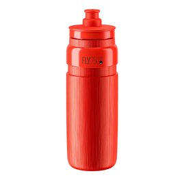 ELITE Cyklistická fľaša na vodu - FLY TEX 750 ml - červená