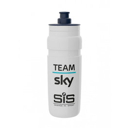 Cyklistická fľaša na vodu - TEAM SKY 2019 750 ml - biela