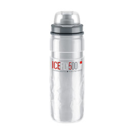 ELITE Cyklistická fľaša na vodu - ICE FLY MTB 500 ml - transparentná