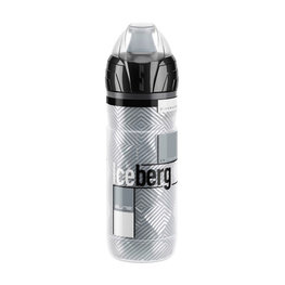 Cyklistická fľaša na vodu - ICEBERG 500 ml - šedá