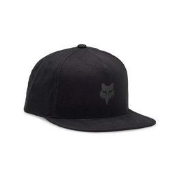 FOX Cyklistická čiapka - FOX HEAD SNAPBACK - čierna
