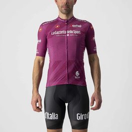 CASTELLI Cyklistický dres s krátkym rukávom - GIRO D'ITALIA 2021 - cyklamenová