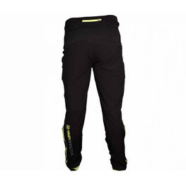 HAVEN Cyklistické nohavice dlhé bez trakov - SINGLETRAIL LONG - zelená/čierna