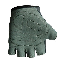 HAVEN Cyklistické rukavice krátkoprsté - DREAM KIDS - oranžová/čierna/zelená