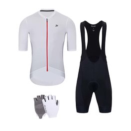 HOLOKOLO Cyklistický mega set - INFINITY - čierna/biela