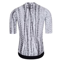 HOLOKOLO Cyklistický dres s krátkym rukávom - TYRES ELITE - čierna/biela