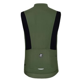 HOLOKOLO Cyklistický dres bez rukávov - AIRFLOW - zelená