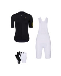 RIVANELLE Cyklistický mega set - VICTORIOUS - čierna/biela