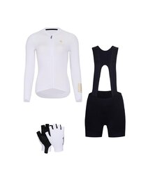 RIVANELLE Cyklistický mega set - VICTORIOUS - biela/čierna