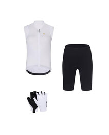 RIVANELLE Cyklistický mega set - PURE - biela/čierna