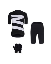 RIVANELLE Cyklistický mega set - MISSVELOAIRE - biela/čierna