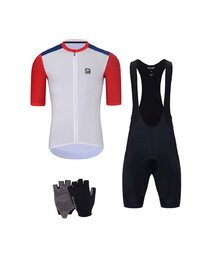 HOLOKOLO Cyklistický mega set - TECHNICAL - modrá/čierna/biela