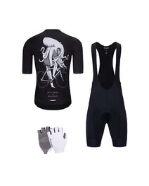 HOLOKOLO Cyklistický mega set - OCTOPUS - čierna/biela