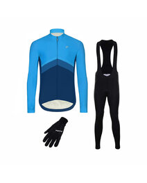 HOLOKOLO Cyklistický mega set - ARROW II. WINTER - čierna/modrá