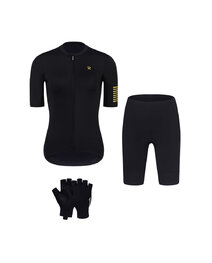 RIVANELLE Cyklistický mega set - VICTORIOUS GOLD - čierna
