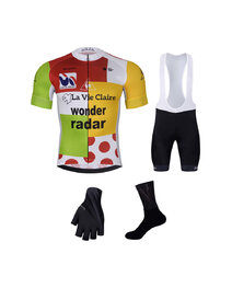 BONAVELO Cyklistický mega set - 1985 LA VIE CLAIRE - čierna/viacfarebná/biela