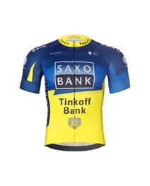 BONAVELO Cyklistický mega set - SAXO BANK TINKOFF - modrá/biela/žltá/čierna