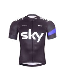 BONAVELO Cyklistický krátky dres a krátke nohavice - SKY - modrá/čierna