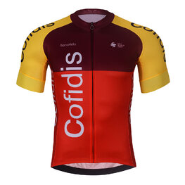 BONAVELO Cyklistický mega set - COFIDIS 2025 - čierna/červená/oranžová