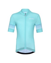 HOLOKOLO Cyklistický krátky dres a krátke nohavice - FLOW JUNIOR - čierna/zelená