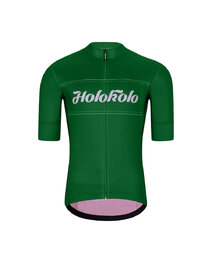 HOLOKOLO Cyklistický krátky dres a krátke nohavice - GEAR UP  - zelená/čierna