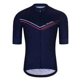 HOLOKOLO Cyklistický krátky dres a krátke nohavice - LEVEL UP  - červená/čierna