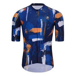 HOLOKOLO Cyklistický mega set - STROKES - oranžová/čierna/modrá