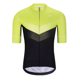 HOLOKOLO Cyklistický krátky dres a krátke nohavice - ARROW II - čierna/zelená