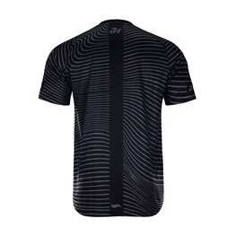 HOLOKOLO Cyklistický dres s krátkym rukávom - BLACK VIBE MTB - čierna