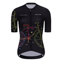 RIVANELLE Cyklistický mega set - MAAPPI DARK LADY - čierna