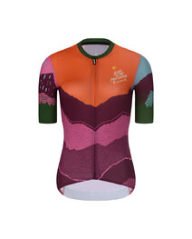 RIVANELLE Cyklistický mega set - SERENITY - červená/fialová/čierna