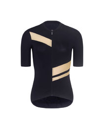 RIVANELLE Cyklistický krátky dres a krátke nohavice - GLAMOR - béžová/čierna