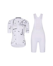 RIVANELLE Cyklistický krátky dres a krátke nohavice - PASSION - čierna/biela