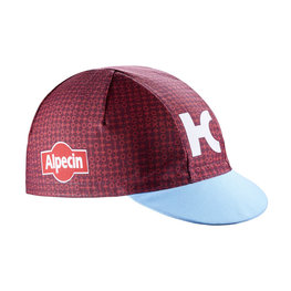KATUSHA SPORTS Cyklistická čiapka - ALPECIN 2019 RACE - červená/modrá