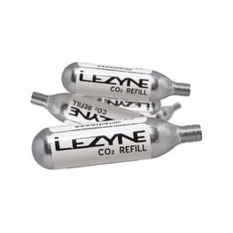 LEZYNE CO2 pumpa/bombička - 16G SILVER - strieborná